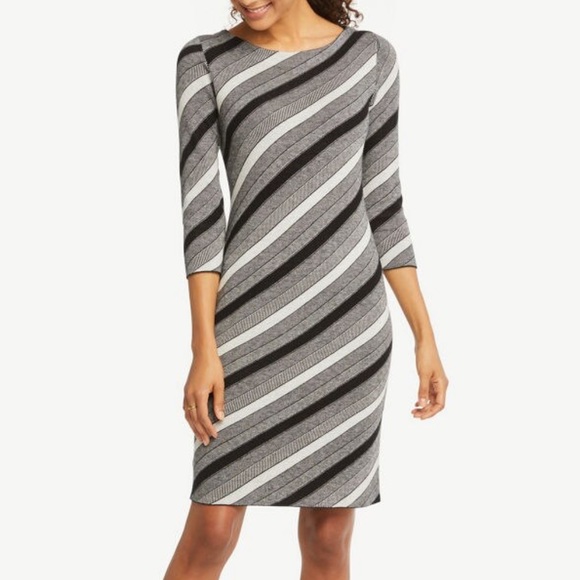 Sleeve Striped Sweater Dress Nwt | Poshmark